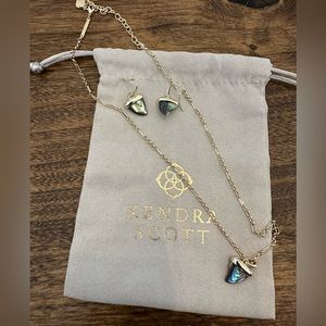 Kendra Scott necklace & earring set